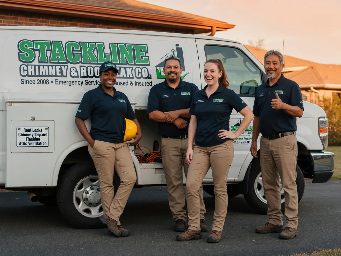 Chimney flashing repair company in Bainbridge Island, WA